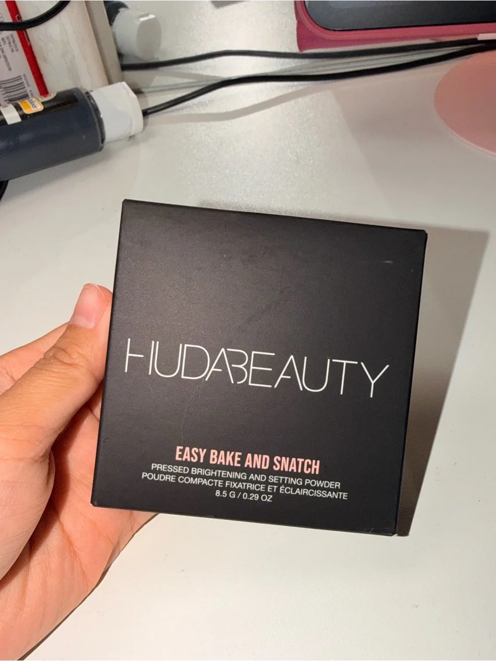 Huda Beauty pound cake pressed powder